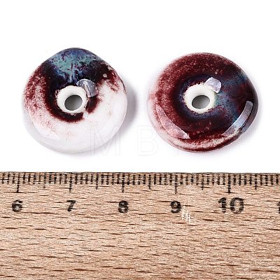 Vintage Handmade Porcelain Beads PORC-N013-20-10-1