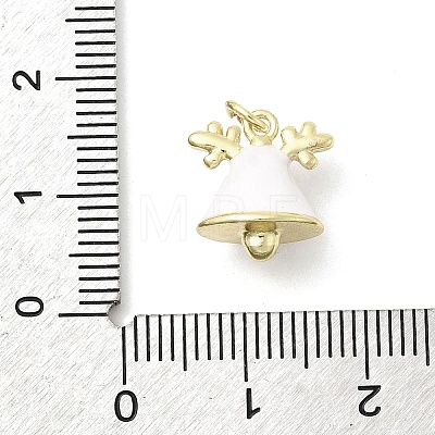 Brass Micro Pave Cubic Zirconia Pendants KK-A278-10G-02-1