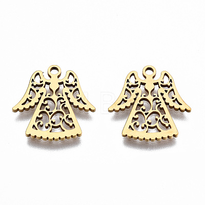 201 Stainless Steel Pendants LS-STAS-Q240-030G-1