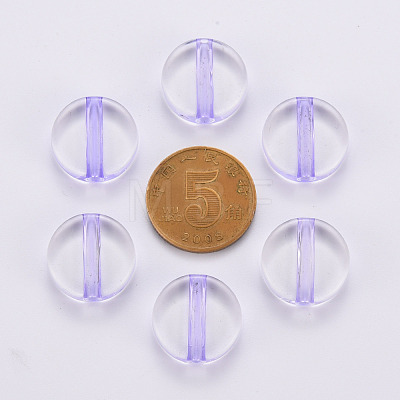 Transparent Acrylic Beads TACR-S154-09A-47-1