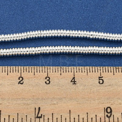 Electroplated Synthetic Non-Magnetic Hematite Beads Strands G-I360-C01-04-1