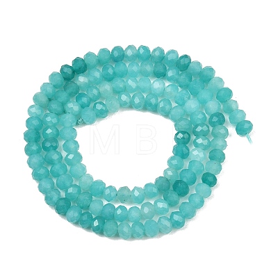 Dyed Natural Whie Jade Beads Strands GG-CBAF9EE-A25-3x4mm-1