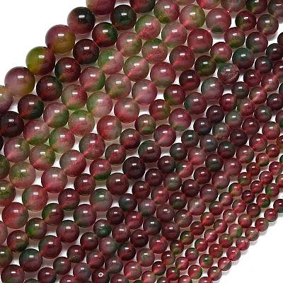 Natural Malaysia Jade Beads Strands G-B165-C03-14mm-1