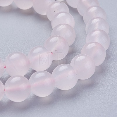 Natural Pink Calcite Beads Strands X-G-F687-01A-1