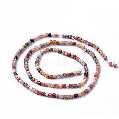 Natural Agate Beads Strands X-G-G991-C02-1