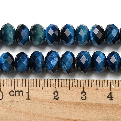 Natural Tiger Eye Beads Strands G-K351-B06-03-1