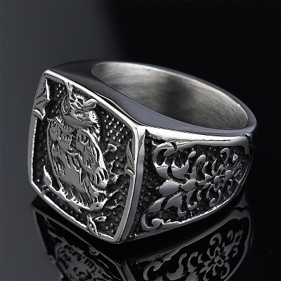 304 Stainless Steel Finger Rings for Men WGC5670-01-1
