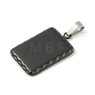 304 Stainless Steel Pendants STAS-F307-33EB-1