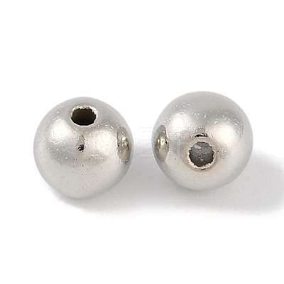 CCB Plastic Round Beads X1-ALUM-U001-08C-04-1
