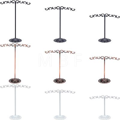 Solid Iron Plating Earring Display Stand Sets EDIS-FG0001-29-1