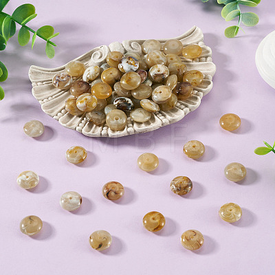 80Pcs 61G Acrylic Imitation Gemstone Beads MACR-TADJ0001-10G-1
