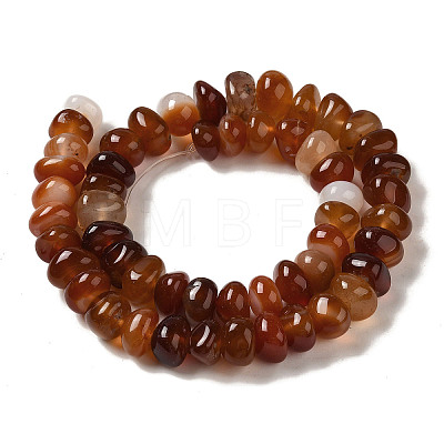 Natural Red Agate Beads Strands G-NH0017-B03-03-1