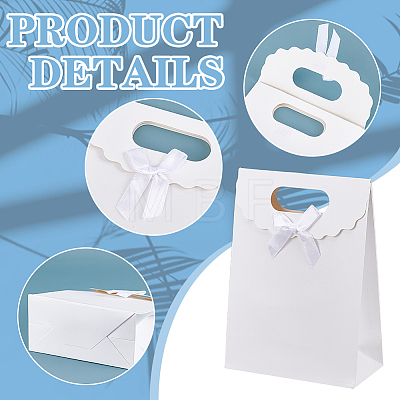 Rectangle Paper Gift Bags ABAG-WH0048-08B-04-1