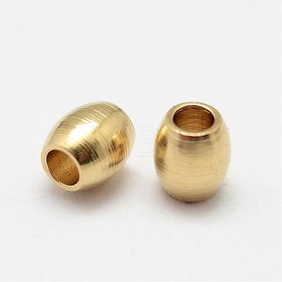 Brass Beads KK-P095-03-1