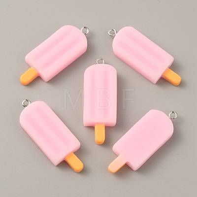Opaque Resin Pendants RESI-CJC0020-09E-1