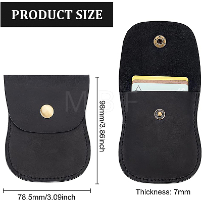 New Men's Leather Card Holders ABAG-WH0038-12C-1
