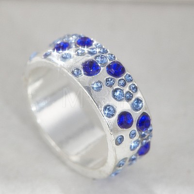 Alloy Rhinestone Finger Rings FS-WG159B5-01-1