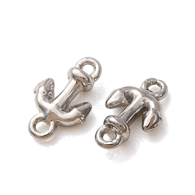 304 Stainless Steel Connector Charms STAS-N124-61P-1