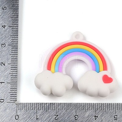 PVC Plastic Pendants KY-U004-01A-1