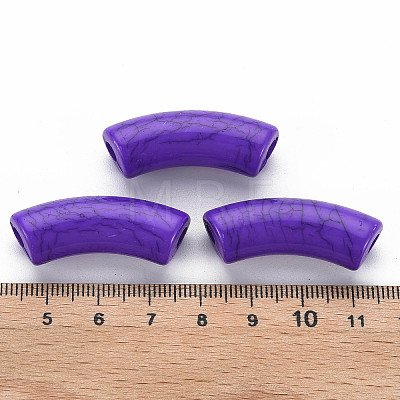Opaque Crackle Acrylic Beads LS-MACR-S372-001N-004-1