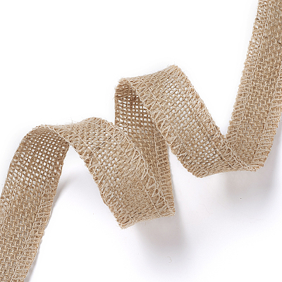 Braided Burlap Ribbon OCOR-TAC0001-01A-1