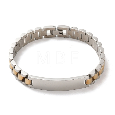 304 Stainless Steel Bracelets BJEW-I129-I-1