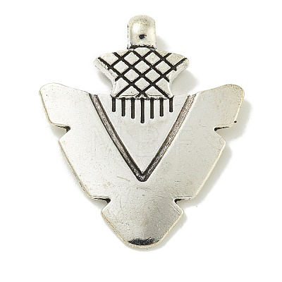 Tibetan Style Alloy Pendants FIND-U015-18AS-1