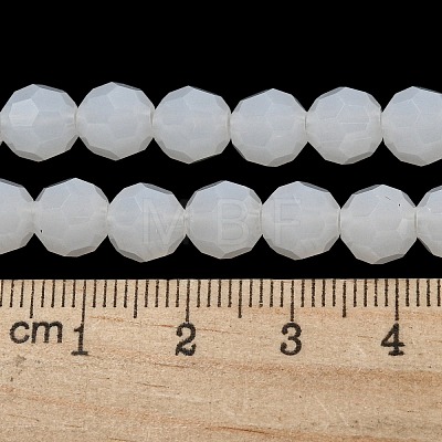 Imitation Jade Glass Beads Stands EGLA-A035-J8mm-D05-1