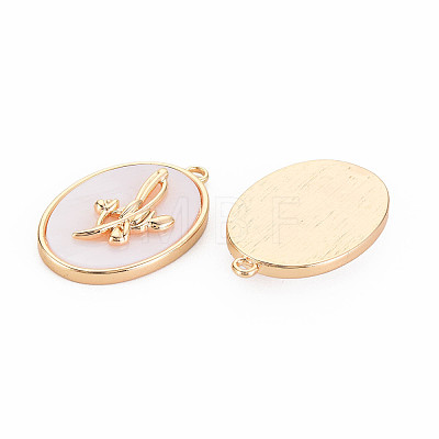 Brass Birth Floral Pendants LS-KK-S364-283-1