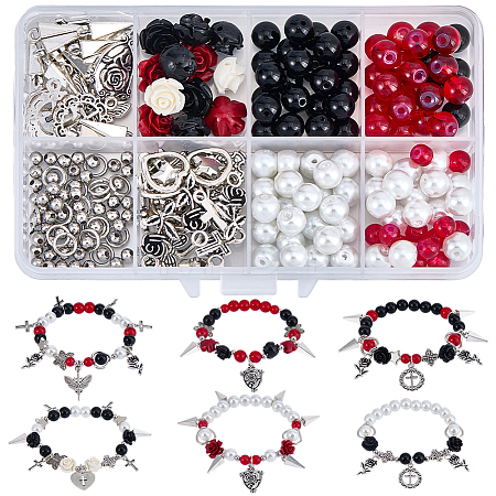 DIY Gothic Bracelets Making Kits DIY-SC0033-64-1