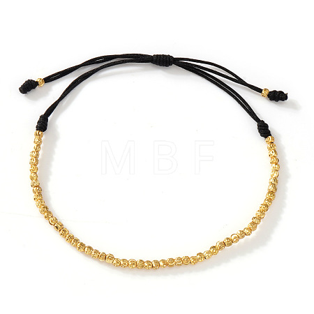 Brass Beads Braided Bead Bracelets YT5787-1-1