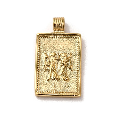 304 Stainless Steel Pendants X-STAS-L022-306G-03-1