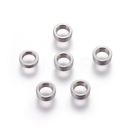 Non-Tarnish 304 Stainless Steel Spacer Beads X-STAS-P232-01P-1