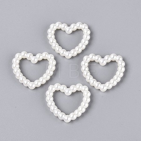 ABS Plastic Imitation Pearl Beads KY-Q004-06A-1
