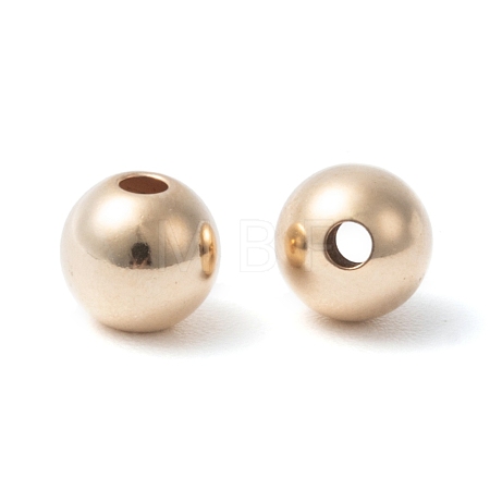 Yellow Gold Filled Beads KK-G156-4mm-1-1