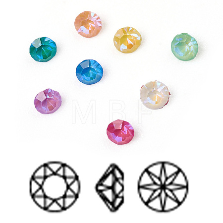 K9 Glass Rhinestone Cabochons RGLA-L024-K02-MI-1