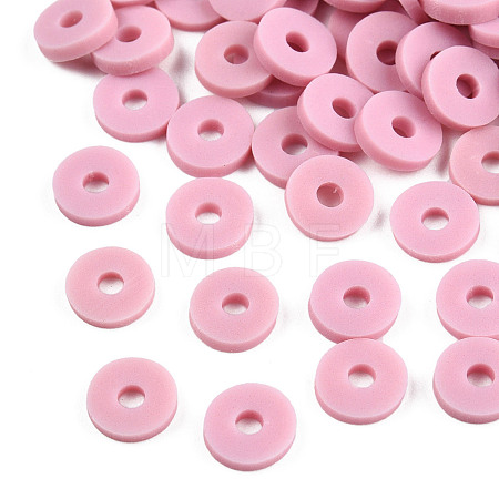 Handmade Polymer Clay Beads CLAY-R067-6.0mm-B26-1