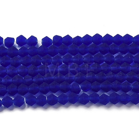 Imitate Austrian Crystal Frosted Glass Beads Strands LS-EGLA-A039-T2mm-MD06-1