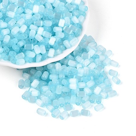 Drawbench Style Glass Seed Beads SEED-N008-10F-1
