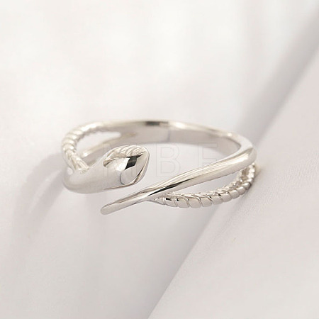 Snake Brass Cuff Open Rings for Women FS-WGB23C0-02-1