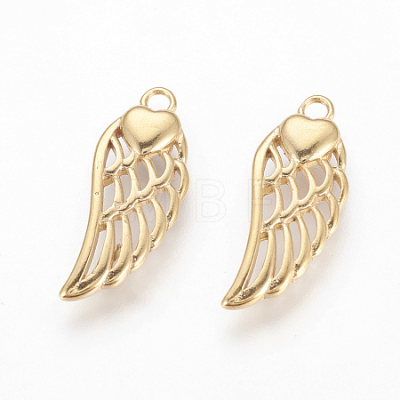 304 Stainless Steel Pendants X-STAS-P217-02G-1