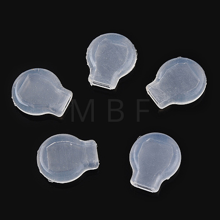 Comfort Silicone Clip on Earring Pads X-SIL-T003-03-1