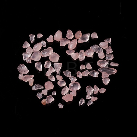 Natural Rose Quartz Chip Beads X-G-M364-02A-1