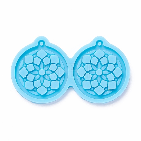 DIY Pendant Silicone Molds DIY-M028-15-1