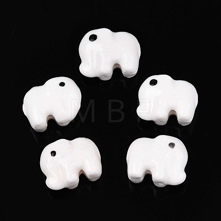 Handmade Porcelain Ceramic Beads PORC-T133-27H-1