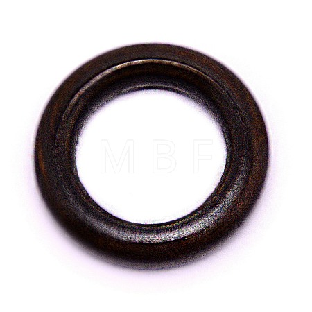 Wooden Ring Shape Purse Handle WOOD-WH0115-24B-1