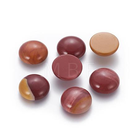 Natural Mookaite Cabochons G-G760-B02-11-1
