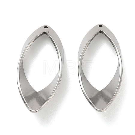 304 Stainless Steel Pendants STAS-K291-20B-P-1