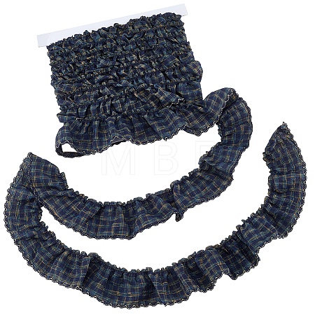 Polyester Wrinkle Ribbons DIY-FG0010-70A-1