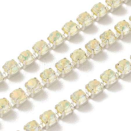 Iron Rhinestone Cup Chains CH-A008-02B-1